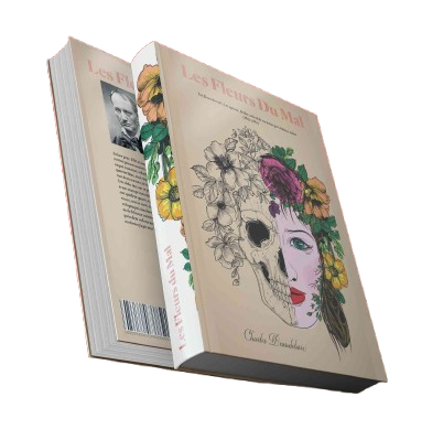  Mise en page et illustrations d'un recueil de poèmes réalisés par l'atelier Filigrane